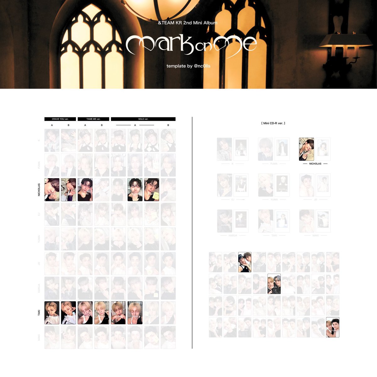 ar_nitako's tweet photo. &amp;TEAM andTEAM Mark on Me MoM
トレカ 交換

【譲】画像1枚目(数字分)

【求】画像2枚目の消えていないもの(同異種)

異種交換可能/まとめて交換優先

POPUP (10/3) or MoY 東京公演(10/15)にて手渡し、または郵送希望

お気軽にお声掛けください！

#andteam交換 #andteam_交換 https://t.co/X1Z2yKtYJY
