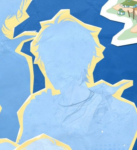 kivianies's tweet photo. gotta love how its so easy to spot luke in each NXX silhouette teaser ijbol like yeah gee i wonder who that ahoge belongs to 😭😭😭 https://t.co/IlRdMMijZe