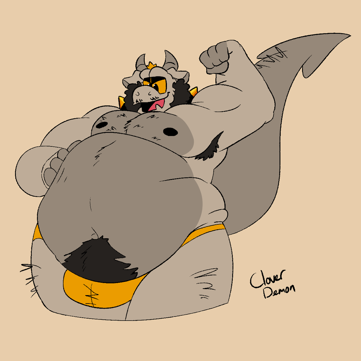 CloverDemonArt tweet picture
