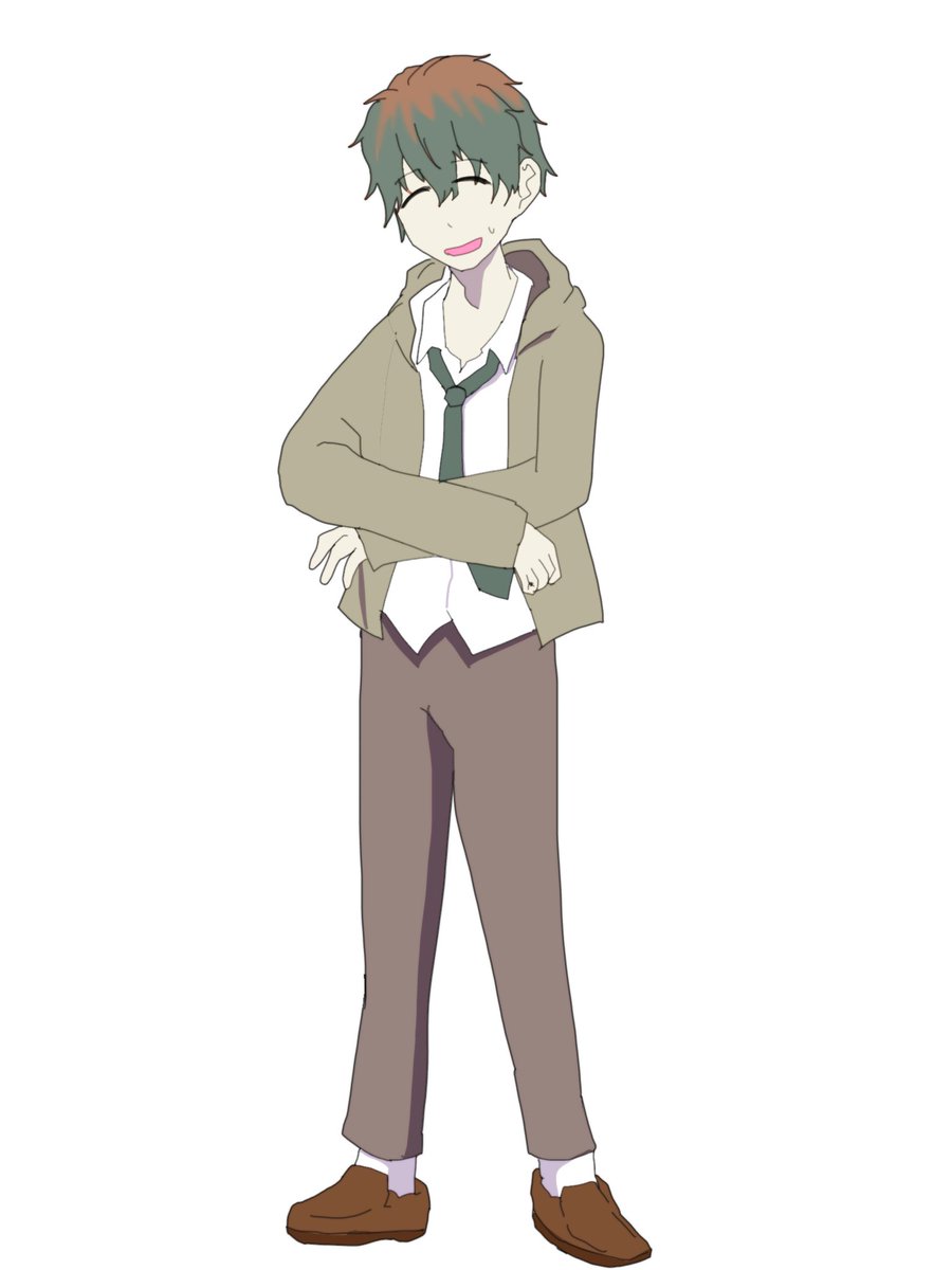 RyogaGa's tweet photo. というわけで立ち絵を2種類描いていました https://t.co/TNpS7sWirI