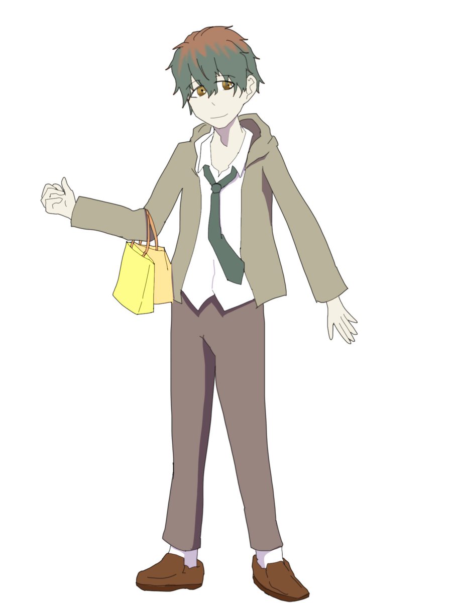 RyogaGa's tweet photo. というわけで立ち絵を2種類描いていました https://t.co/TNpS7sWirI