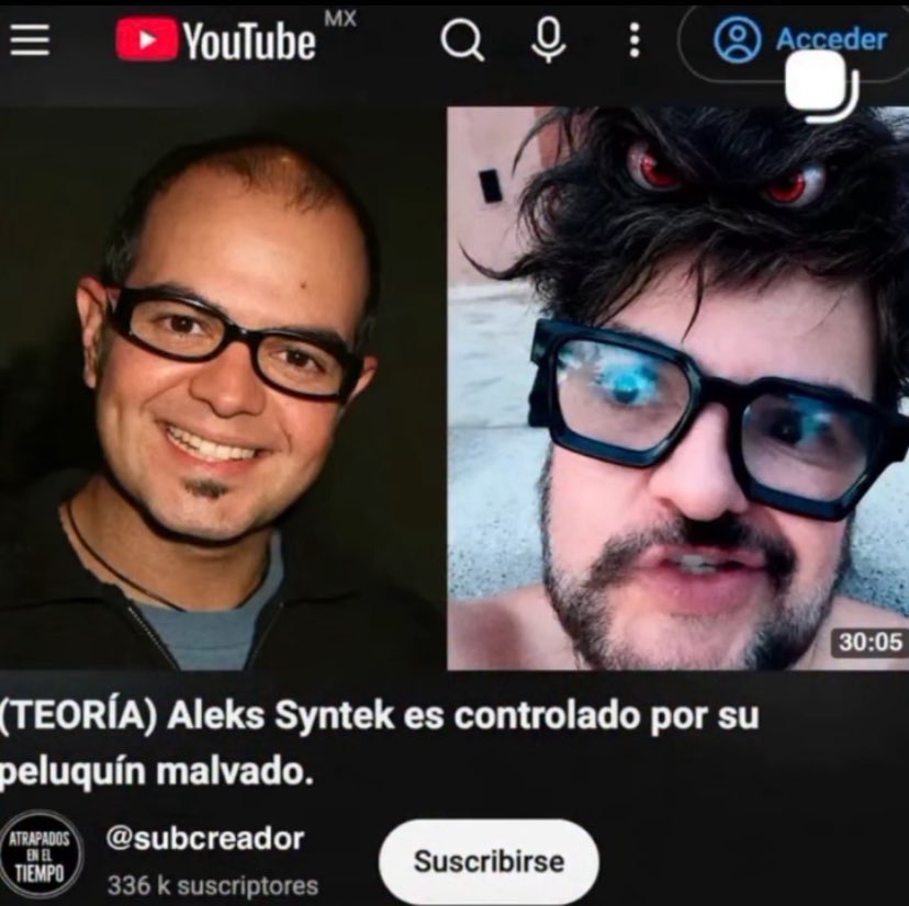 karo2klean's tweet photo. @_el_baaadillo Nmms la teoría del peluquín malvado se hizo canon https://t.co/ZvdEOl72sD