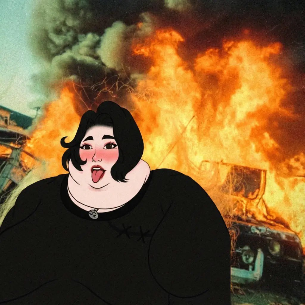 FatGfOnX's tweet photo. This is fine https://t.co/7ipRF2GUPu