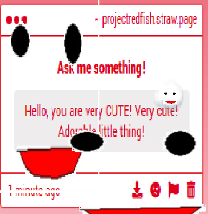 ProjectRedFish's tweet photo. CUTEness is notHING TO 
"me" https://t.co/U4qB6Omyw5