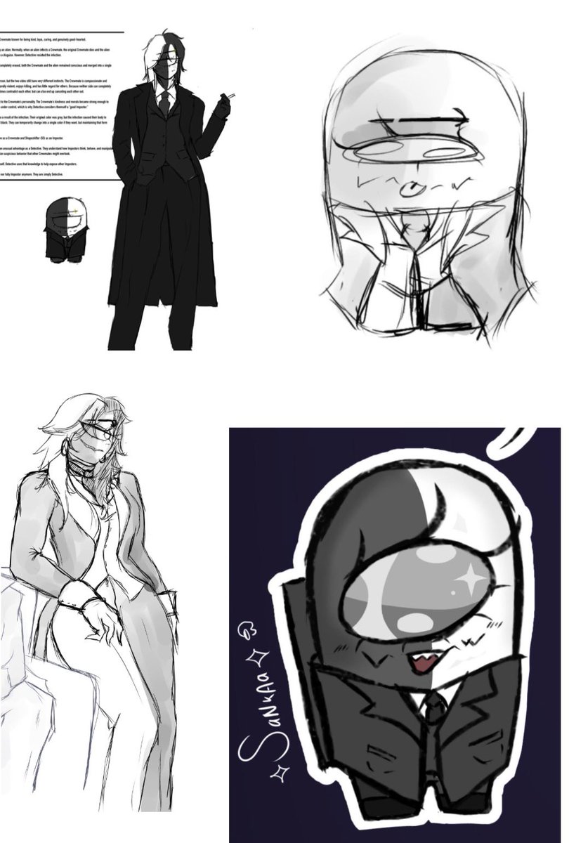 sankaa_velt's tweet photo. @mrdoomthinker Ummm, sorry if it looks a bit rough; I made a collage using the few images I have of my OC so I wouldn't have to upload each one individually. https://t.co/6fflKDSrrW