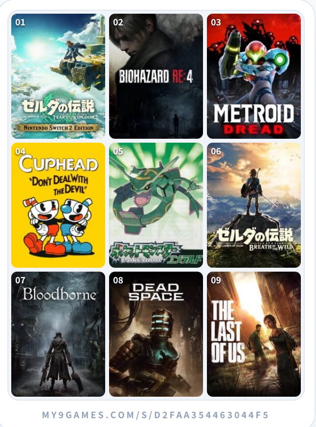 Bayagone's tweet photo. meus 9 jogos favoritos 
(eu ia incluir budokai tenkaichi 3 mas nn achei nesse site) https://t.co/0lpMSfNbl4