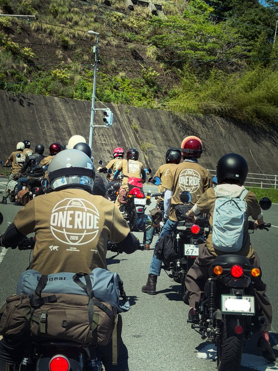 mkoritaro's tweet photo. 投稿できてなかった！

#OneRide2026
#ワンライド2026
@royalenfieldjp https://t.co/9CxGBhVStf