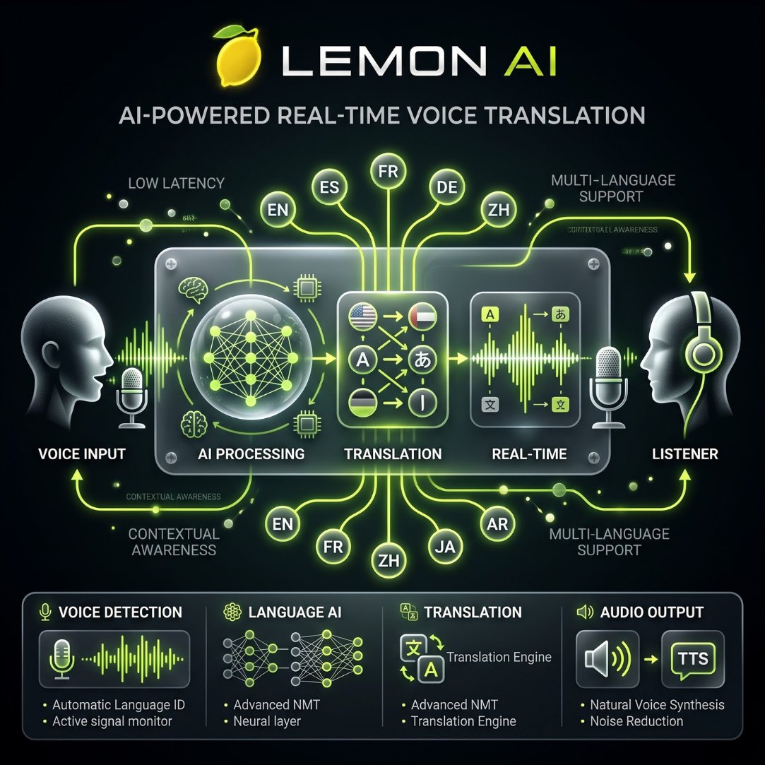lemonai__'s tweet photo. 🍋 Lemon AI is making global communication smarter! 🌍

With AI-powered real-time voice translation, multi-language support, awareness, and low-latency processing, conversations can become faster and more seamless across language barriers.

#AITranslation #Ai #Innovation https://t.co/mhz3nsCvHy
