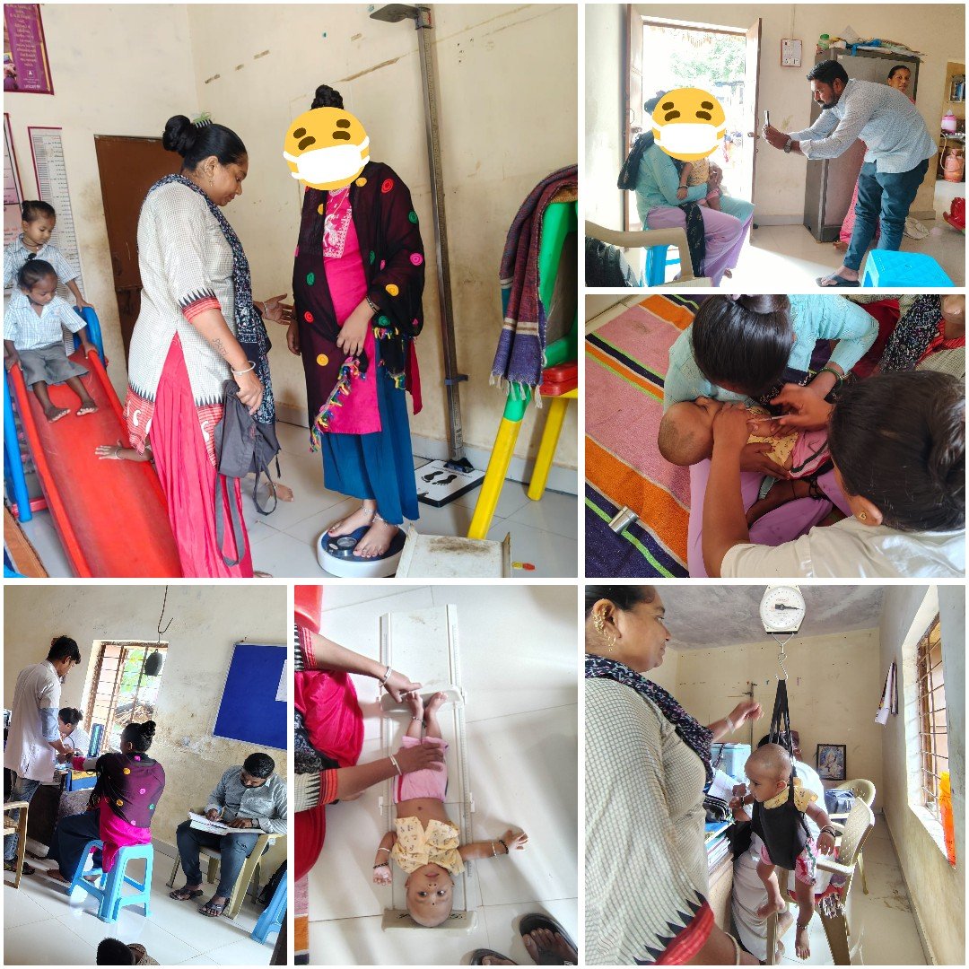 AamPathar13's tweet photo. આજરોજ AAM-પથાર ખાતે મમતા દિવસ ની ઉજવણી કરવામાં આવી.જેમાં આવેલ લાભાર્થી ને વજન,ઊંચાઈ,BP,સુગર વગેરે ની તપાસ કરવાની કામગીરી કરવામાં આવી તથા PNC /ANC નું follow up કરવામાં આવ્યું.બાળકોનું  વેક્સીનેશન કરવામાં આવ્યું.PMJAY Card અને  ABHA કાર્ડ જનરેશન.
AAM-PATHAR 
PHC- DAHELI https://t.co/863IR3swwj