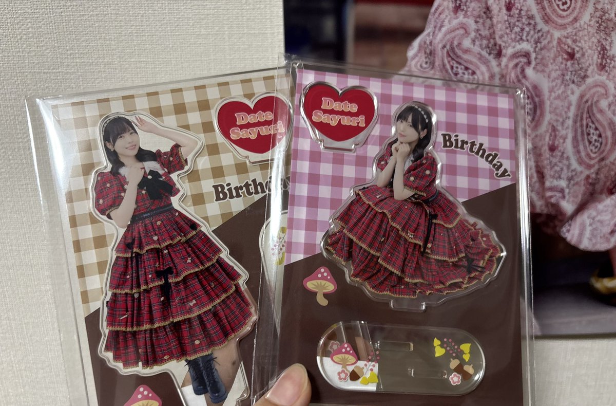 udatekano's tweet photo. バースデーアクスタかわいいねぇ
#伊達さゆりFM2026 https://t.co/eN0GFrsuU8