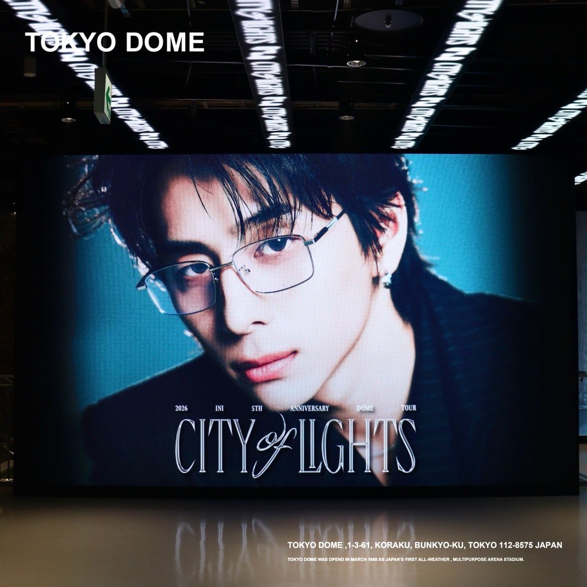 tokyodome1988_'s tweet photo. 2026.09.16(Wed) -17 (Thr)
2026 INI 5TH ANNIVERSARY DOME TOUR
[CITY OF LIGHTS] https://t.co/9L77eqCelE