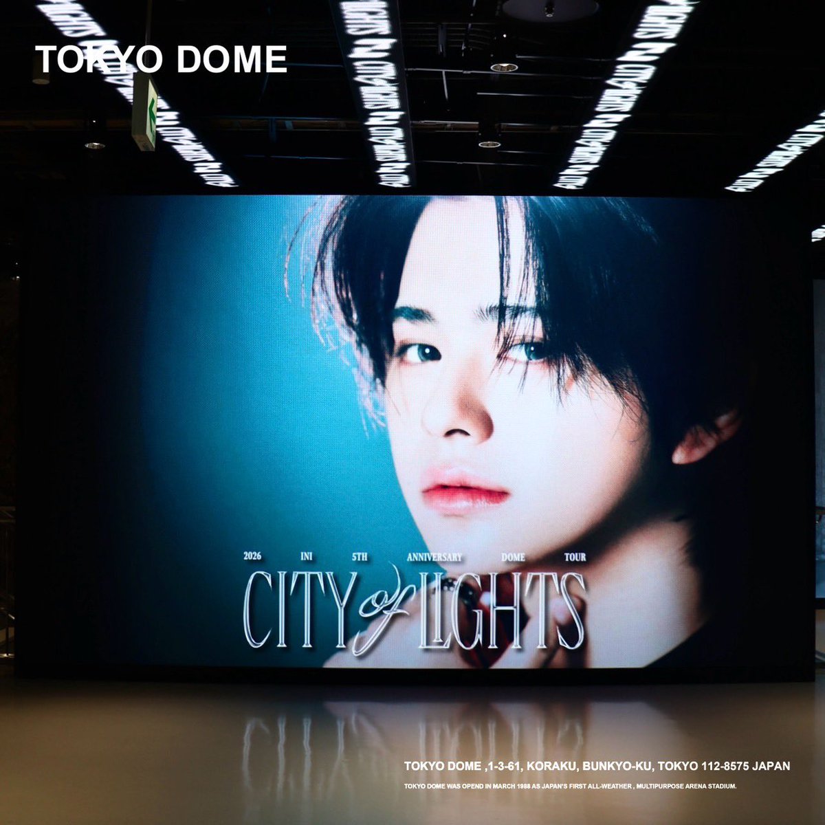 tokyodome1988_'s tweet photo. 2026.09.16(Wed) -17 (Thr)
2026 INI 5TH ANNIVERSARY DOME TOUR
[CITY OF LIGHTS] https://t.co/9L77eqCelE