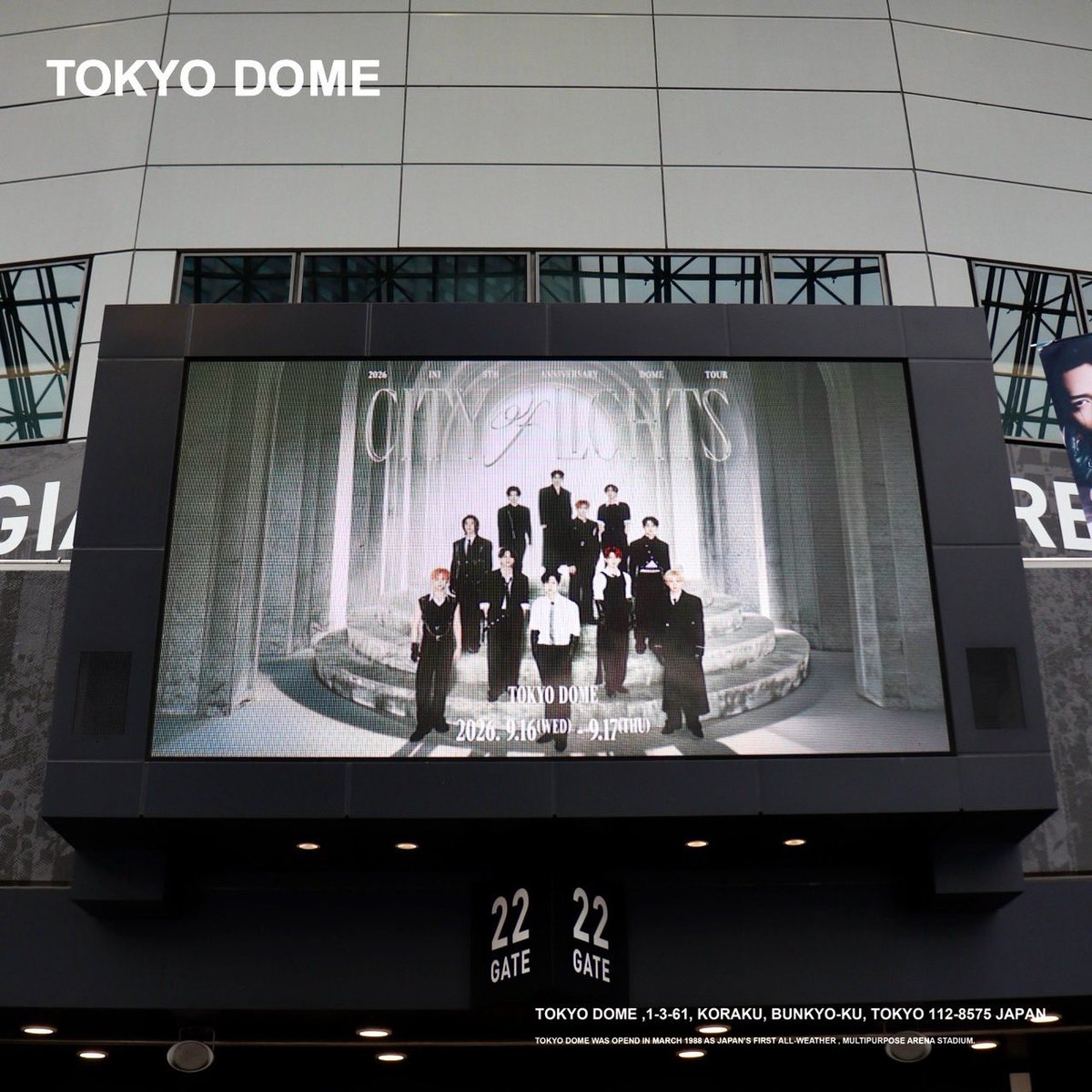 tokyodome1988_'s tweet photo. 2026.09.16(Wed) -17 (Thr)
2026 INI 5TH ANNIVERSARY DOME TOUR
[CITY OF LIGHTS] https://t.co/sSQw672lqu