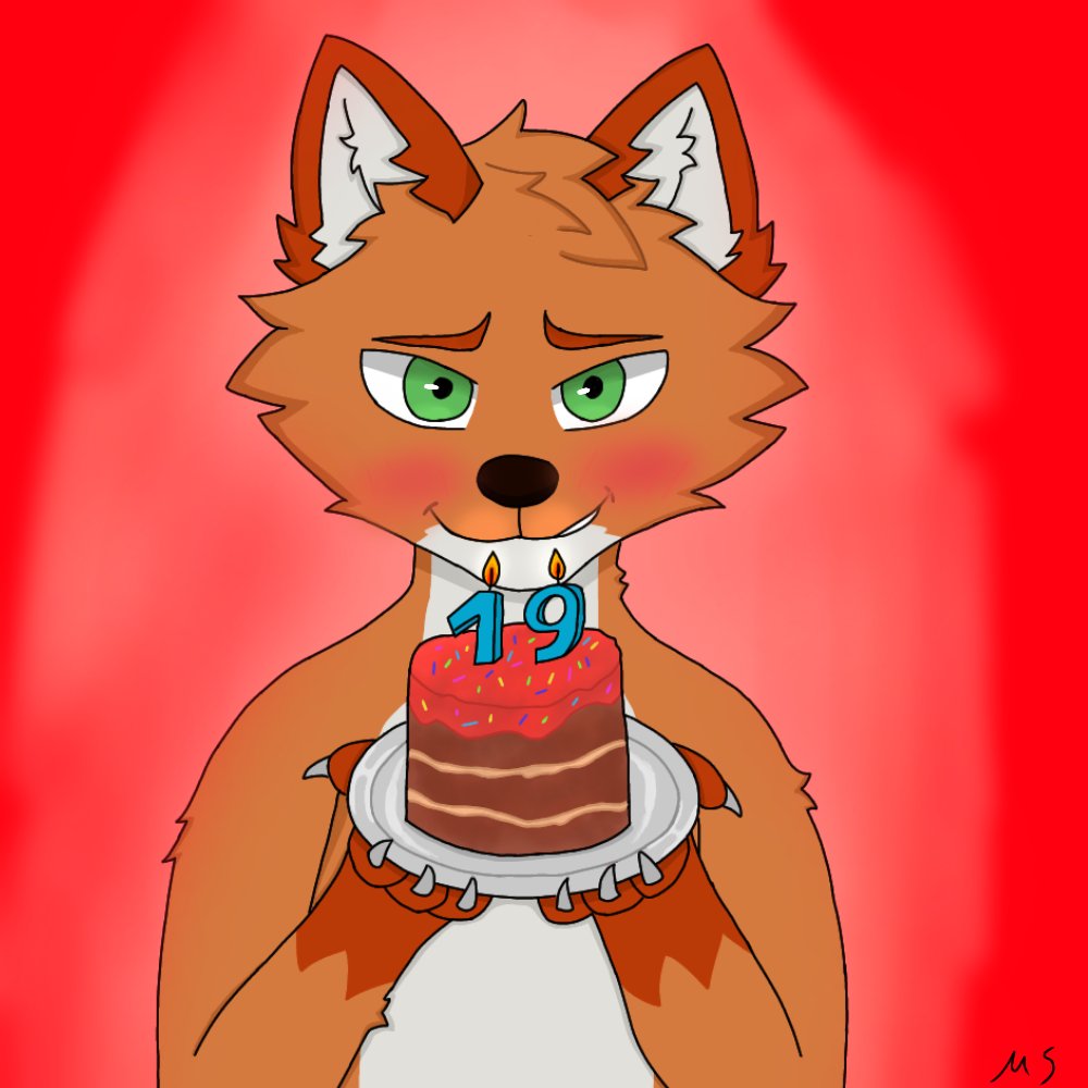 predsoms's tweet photo. A gift for a friend's birthday 
@Grozniy_100  #furry #furryart #ref https://t.co/pyi43llIRJ