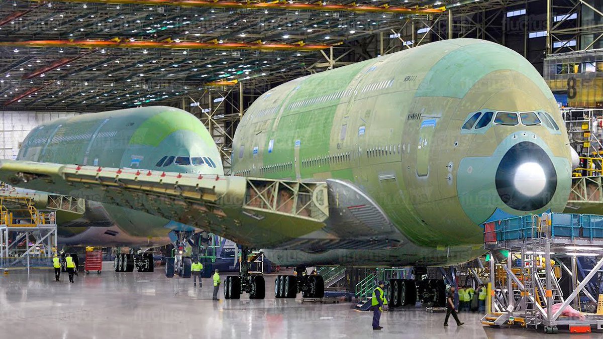 MrTayaran's tweet photo. من كثر الطلب على A321 ايرباص تحول مصنع A380 القديم لتصنيع اجنحة A321 ✈️

ياخي كنا نقول يمكن مخلينه لأن في امل لعودة ام دورين .. لان رئيس ايرباص قال "الباب مغلق لكن ليس بالقفل" 

لكن راح الباب بكبره خلاص 😅✈️

تستاهل الA321 محبوبة الجميع مؤخرا حول العالم https://t.co/EsAreuKBd7