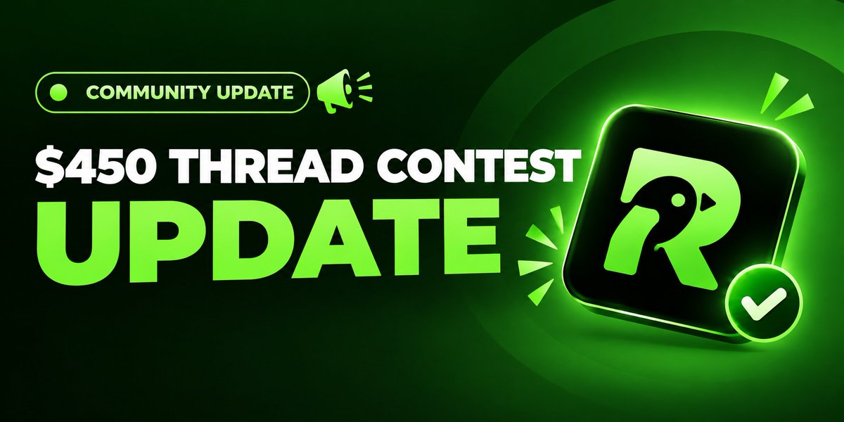 relayed_arc1's tweet photo. $450 THREAD CONTEST  COMMUNITY UPDATE 🧵

Quick update on the $450 Thread Contest.

After reviewing the submissions, we decided to take a slightly different approach with the prize pool.

Instead of distributing the full $450, $250 was allocated to 10 selected participants at $25 each, while the remaining $150 was used for $ARC buybacks.

This decision came after the project took a significant hit following a bad marketing move, along with repeated website takedowns and other setbacks during the maintenance period.

We felt it would be more productive to put part of the contest allocation back into the project while still rewarding contributors who genuinely put effort into their entries.

We’ve now reviewed the submissions, and 5 winners have already been selected.

@Calina_purity
@steve_jobbz
@Saint__Ak
@Sirbest247
@Fateeydbt 

The remaining 5 winners will be selected once we complete the rest of the review.

Target: before Monday 

We’ll continue updating the community as the process moves forward.

Appreciate everyone who contributed, and everyone who continues building with us. 🫡
$ARC keeps moving.