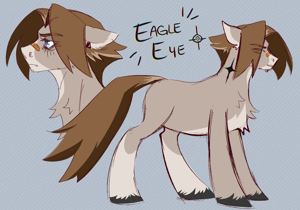 PrairieStPony's tweet photo. 🪶Eagle Eye 🦅
⤷ with and without his messed up nonsense going on.

(you'll never guess who he happens to be based on (you absolutely will))

═══════════════════════════════

#mlpfanart #mylittlepony #mlp #ocart #prairieponies https://t.co/90u0XFVvLe