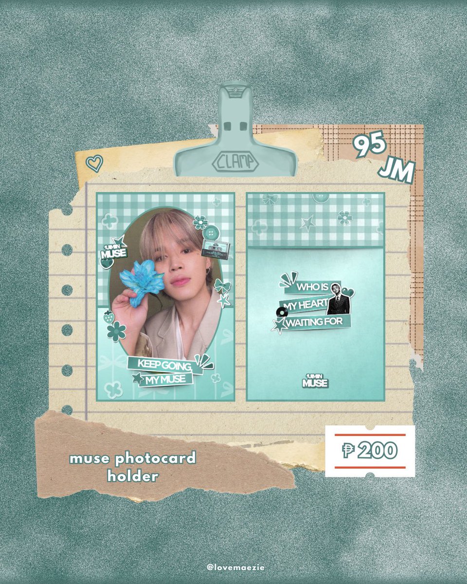 lovemaezie's tweet photo. 𝓳𝓲𝓶𝓲𝓷𝓲𝓮, 𝓶𝔂 𝓶𝓾𝓼𝓮 full catalogue 

 ★ a mini jimin collection for his birtdhay
 ★ forms will open 09.23 8pm

see you, later !!  ★ https://t.co/8TSezIPe7o