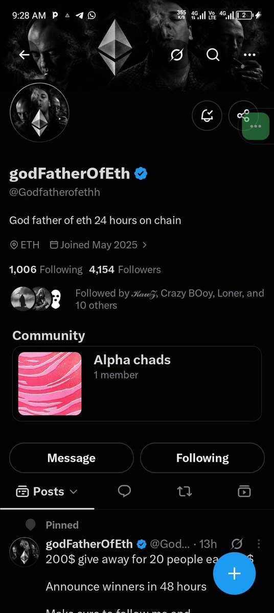 codybgamble's tweet photo. @Godfatherofethh @HACHIKOinu_RBH Done ✅ 

@andreEth006 @CrazyBOoypp15 https://t.co/UXISJ6GL13
