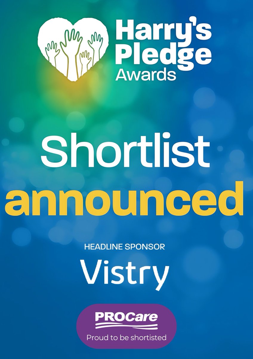 procareltd's tweet photo. We're made up to be shortlisted for TWO nominations and a cause that means the world to us at the @HarrysPledge Pledge Awards. 

#HarrysPledgeAwards #AccessibleHousing #InclusiveDesign #FitForOurFuture #HomeAdaptations #IndependentLiving https://t.co/GWB6x6ICcM