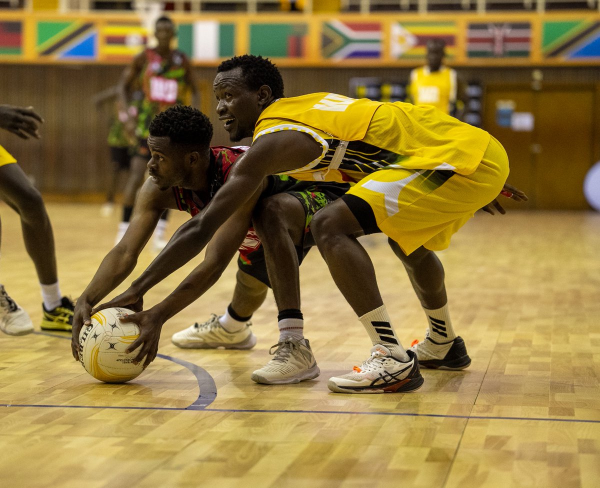 netballkenya's tweet photo. A fiercely contested battle on the court ends with Uganda taking the win against Malawi in the men's category #africaworldcup2026 #roadtosydney #nairobi2026 #africaplayshere https://t.co/i3Sc7C3xuR