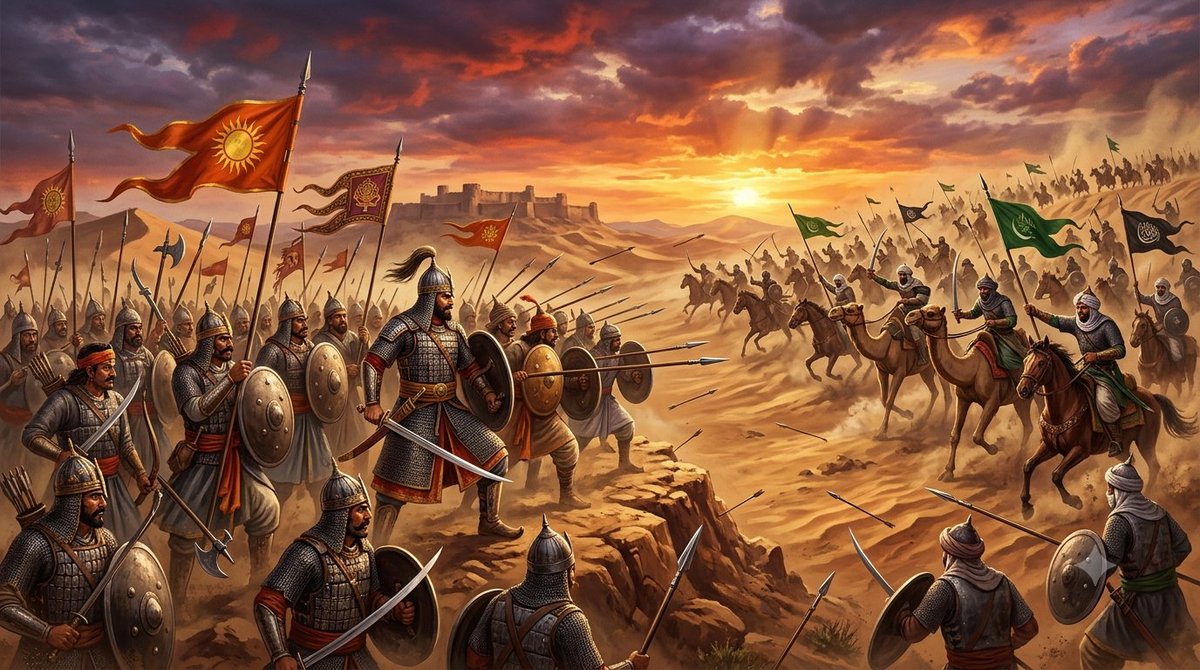 iKNJha's tweet photo. "The defeat of Arabic Islam in Bharat is the event of the greatest geopolitical significance in the history of mankind."

- Ian Austin, British Historian https://t.co/XmNRq9C1ZW