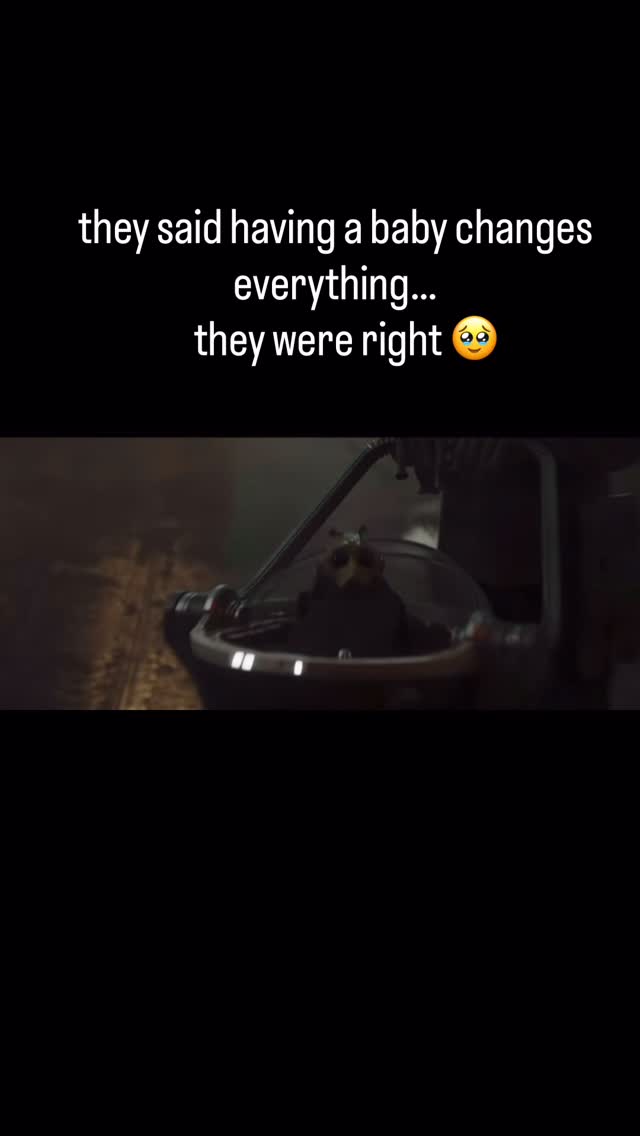ReidCathyigs's tweet photo. My friends said having a baby would change me. They didn’t say he’d be this cute. The new Star Wars: The Mandalorian &amp; Grogu trailer just dropped. Who else is counting down to May 22? https://t.co/98eFuFBtwS