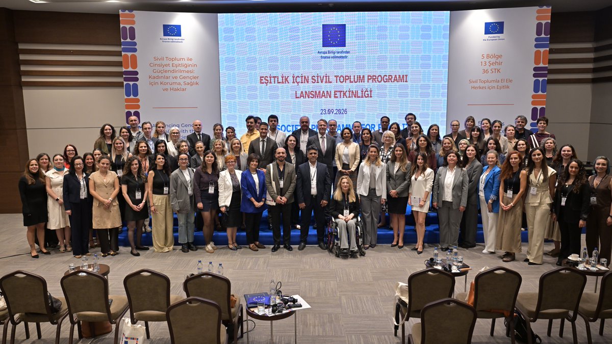 unfpaturkiye's tweet photo. #EşitlikİçinSivilToplum Programımız başladı!

Önümüzdeki üç yıl boyunca Avrupa Birliği’nin finansal desteği ve UNFPA’in yürütücülüğünde 36 sivil toplum kuruluşu ile eşitlik için birlikte çalışacağız.

#BirlikteGüçlüyüz https://t.co/3PDzwT3ajM