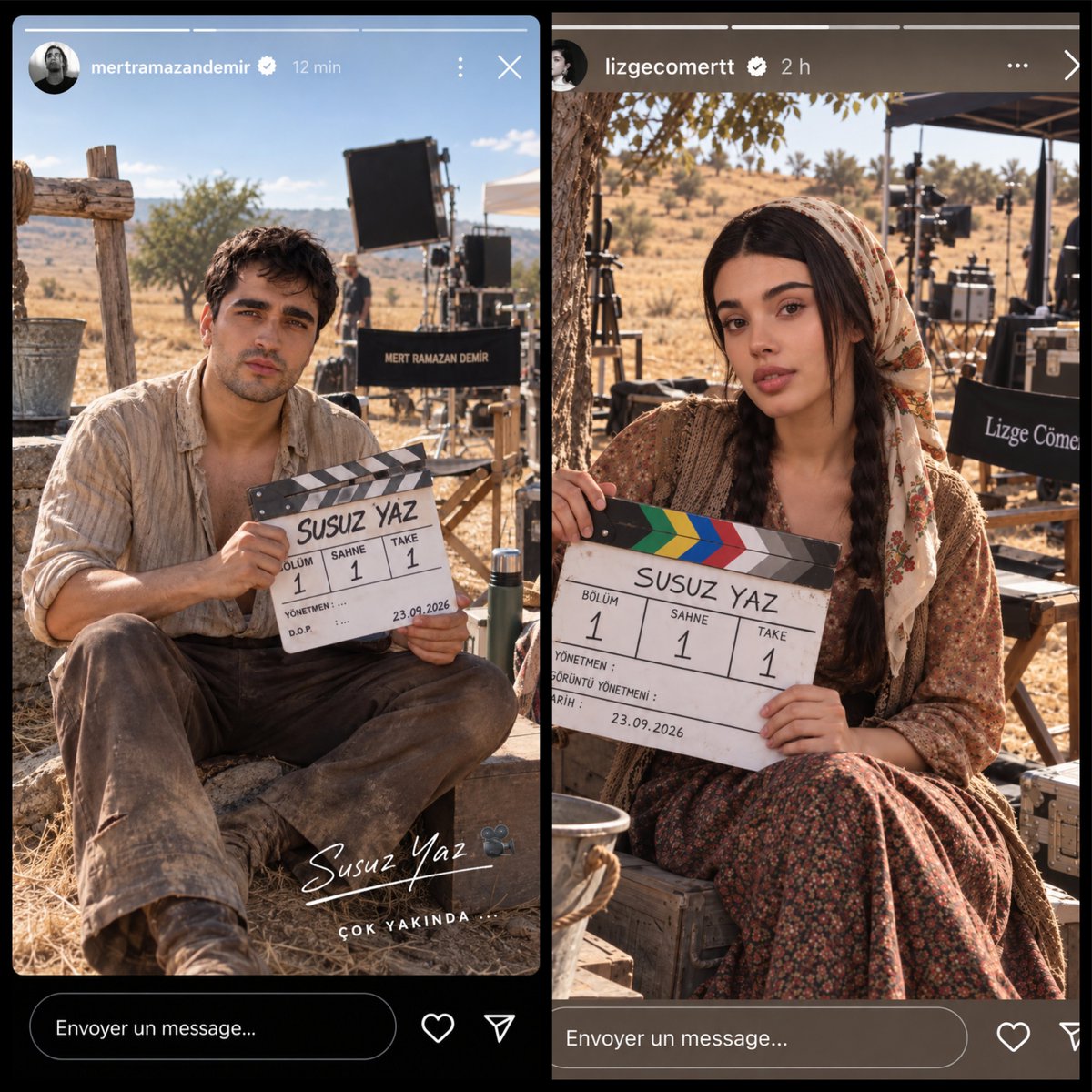 ahlame46624992's tweet photo. Enfin 👏👏👏🙂‍↔️🎊
#MertRamazanDemir
#LizgeCömert
#SusuzYaz https://t.co/fZQenBYFAL