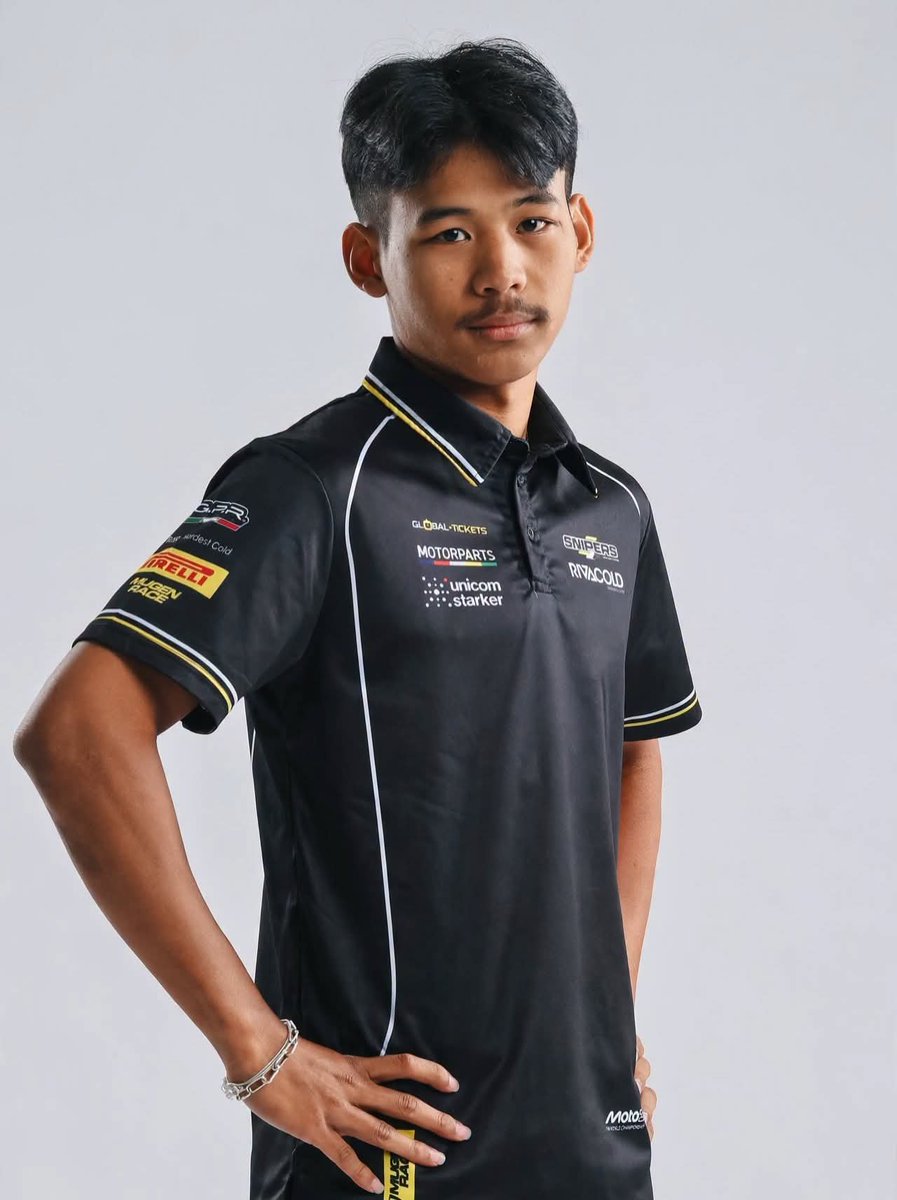 motowarmer's tweet photo. ‘ไม้คิว เกียรติศักดิ์ สิงหพงศ์’ จะลงแข่ง #Moto3 กับ Snipers Team ช่วงท้ายของฤดูกาล 2026 ตั้งแต่ที่โมเตกิ #JapaneseGP เป็นต้นไป กริดโมโตทรีปีนี้จะกลับมามีนักแข่งไทยอีกครั้งแล้ว 🙌🤩🇹🇭 https://t.co/2icdTlww3k
