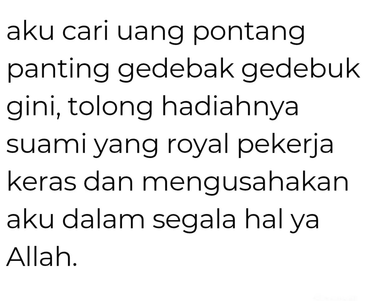 Inaarich's tweet photo. aamiin dapat yg royal https://t.co/b1lC95wpVu