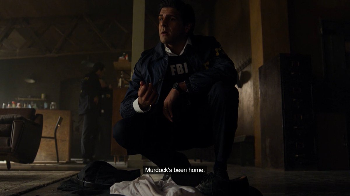 1mn0tdaredevil's tweet photo. Remember when they could spend an entire episode without Matt and not lose a significant portion of his story, making his absense a key tool in storytelling https://t.co/r3WDF4SsfZ