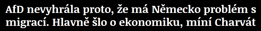petr_fifth's tweet photo. jak se zdá, tak už i na Západě jsou lidé tak ekonicky chudí, že jim nezbývá nic jiného než volit AfD https://t.co/9xYJckRV0O
