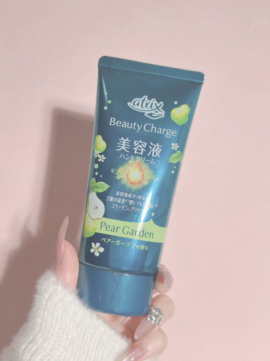 shabon_official's tweet photo. はわわわわ！？！？！
アトリックスにマツキヨ限定で洋梨の香りが出てる😍🍐(某デパコス香水の香りする…🫣) https://t.co/KEayr2yxig