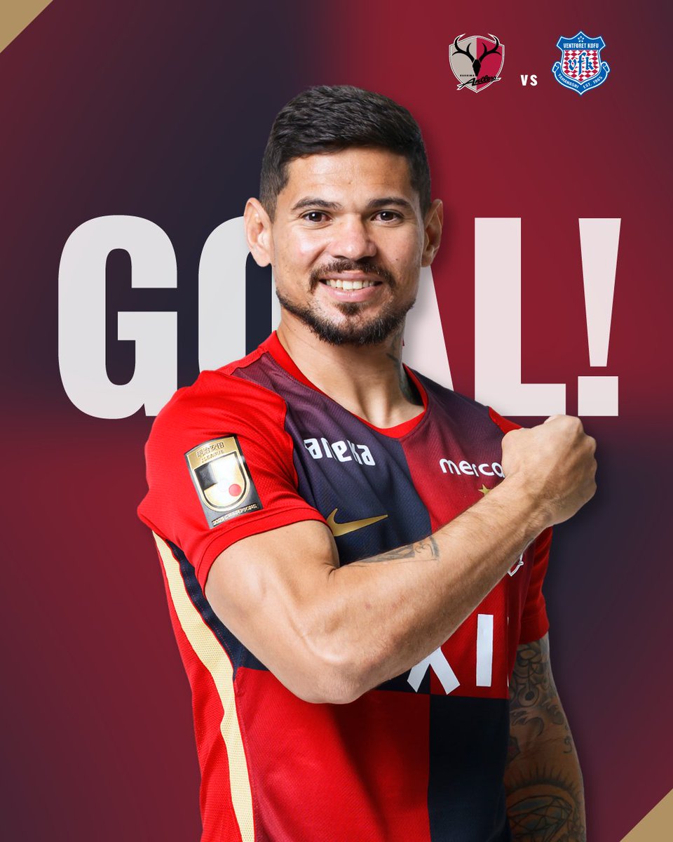 atlrs_official's tweet photo. 🔴 9/23 🆚甲府🔴
#鹿島アントラーズ  #共闘

鹿島、先制！

34分、レオ セアラ！🔴1-0！

🔻試合速報はこちら🔻
🔗https://t.co/rUiLs42BrA https://t.co/eA7vTvvN4M