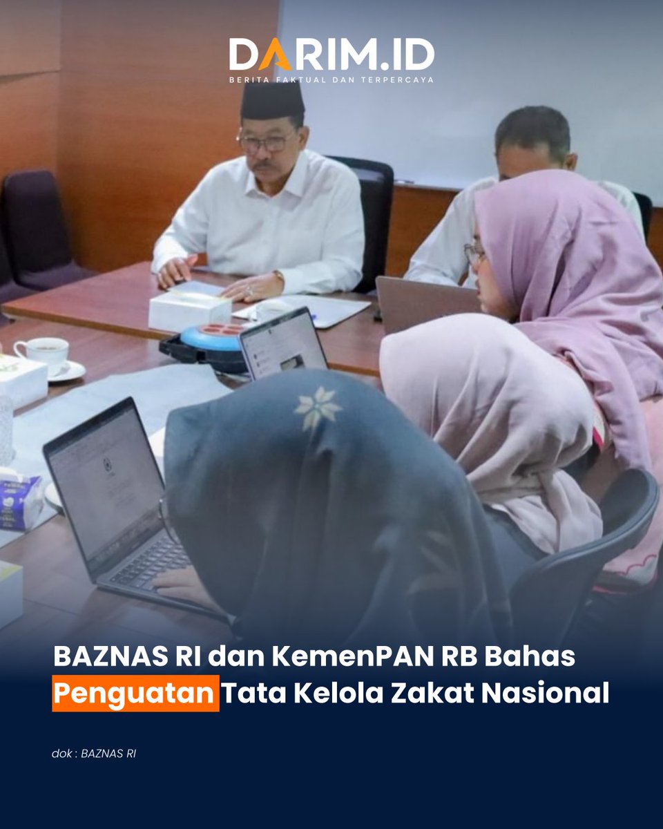 darimbdk's tweet photo. BAZNAS RI dan KemenPAN RB Bahas Penguatan Tata Kelola Zakat Nasional

Baca berita selengkapnya di :
https://t.co/zhMeQBLOUs

Sumber : @baznasindonesia 

#baznas #zakat https://t.co/kZKIA5puYu