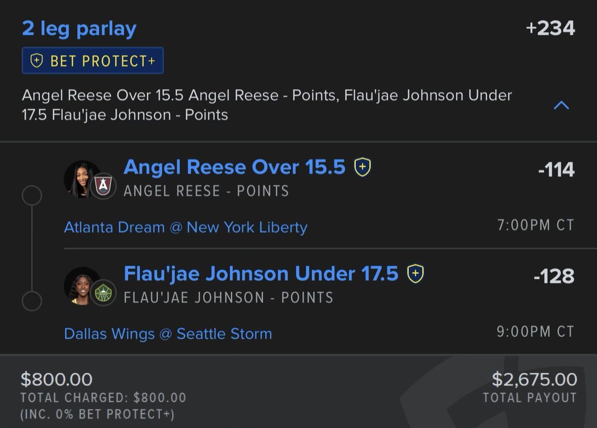 Vmoney_0's tweet photo. 🌙🦉 WNBA NIGHT OWL

LATE-NIGHT HOOPS. LET’S CASH 🏀💰

@Playbook

#WNBA #WNBAProps #SportsBetting https://t.co/NV1nKpZaDN