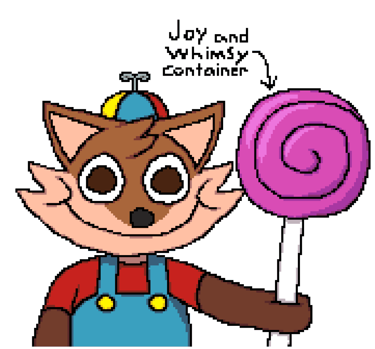 urafoxa's tweet photo. this is what Ura looked like as a kid btw. she was originally this rusty brown color but turned pink during puberty. you could say it. let her show her true colors. or something
#furry #furryart #paintdotnet #joyandwhimsy https://t.co/DfIYeGlOSJ