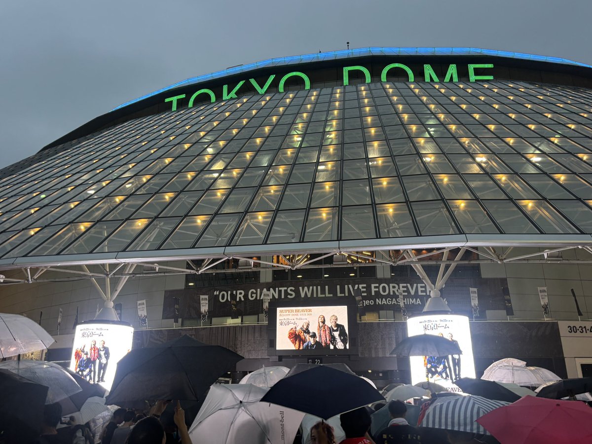 YUKIHIRO_0723's tweet photo. ポールマッカートニー以来のドーム https://t.co/xUuZjVeGmS