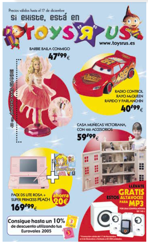 PixelPrincessC's tweet photo. Mi primer recuerdo se remonta a mis 4/5 años cuando fui con mis padres al Toys R Us con un objetivo: El pack de Nintendo DS lite rosa + Super Princess Peach🥹❤️
He encontrado la publicidad de la revista de ese año y menuda ilusión me ha hecho🥰 https://t.co/TVC3Fjzy5U