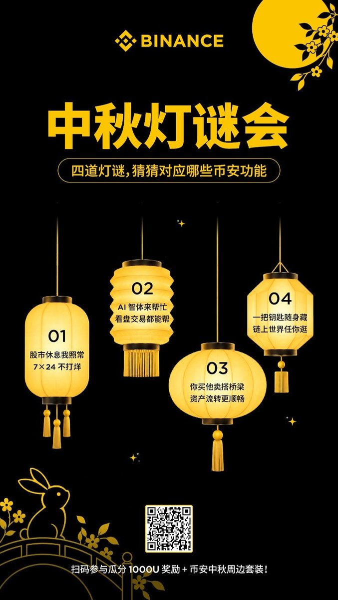 longqw1989's tweet photo. 参与「BN中秋灯谜会」，猜灯谜瓜分1000U  + 中秋周边套装🎉

🔗参与链接：https://t.co/cHMZiLLGVg https://t.co/I7kO98dPxV