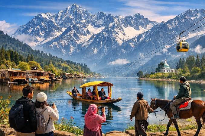 Sanakhajurno's tweet photo. The tourism push aims to increase footfall and create livelihoods for locals through homestays, tour guiding and other tourism services, strengthening community participation in Jammu’s growing tourism economy. #JammuKashmir #Homestay #Tourism #NayaKashmir https://t.co/aukcKLBBzX
