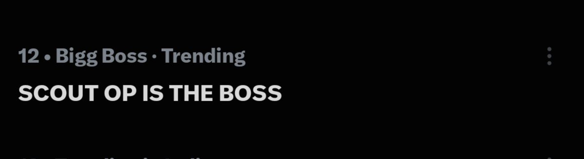 TeamJonathan_fc's tweet photo. How many People participate In This Trend 

Scout doesn’t need validation  - his presence speaks for itself.

SCOUT OP IS THE BOSS https://t.co/405XT9NbqT