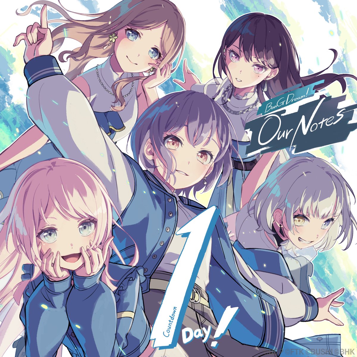 bangdreamon_EN's tweet photo. 🎨 Countdown Illustration Recap①

Dear BanG Dreamer,

Due to a color display issue during the export process, the countdown illustration we recently posted differed somewhat from its original design.
We sincerely apologize for any confusion this may have caused and thank you for your understanding and support.

Here is the corrected version with the proper color settings applied. We’re also sharing all five countdown illustrations together once again—let’s take a look back at the countdown to launch!

Thank you for your continued support of BanG Dream! Our Notes!

#BanGDream #OurNotes #OurNotes0924