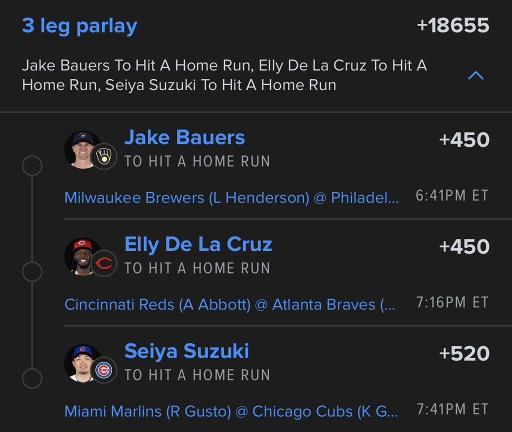 Vmoney_0's tweet photo. ENJOY 😊🍷

TAIL RESPONSIBLY 📌🔒
ONLY BET WHAT YOU CAN AFFORD TO LOSE.

@Playbook

#SportsBetting #BetResponsibly #BettingPicks https://t.co/y21LlUMIRA
