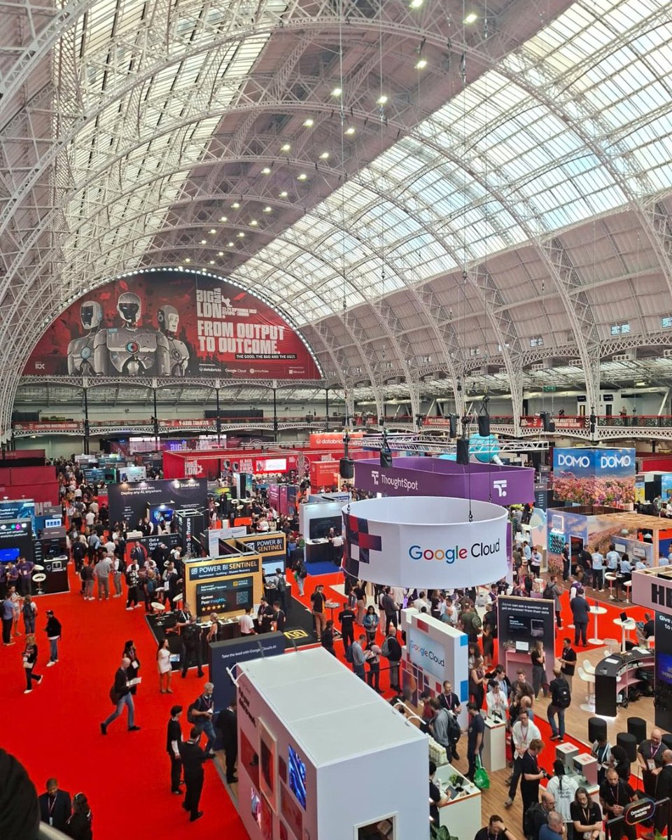 BigData_LDN's tweet photo. ❗Welcome to #BigDataLDN 2026: Day 1 Begins

At this very moment, we're welcoming data, AI &amp; analytics professionals from all over the world through the doors of Olympia, London. 

#DataCommunity #TechCommunity #AICommunity #DataInsights https://t.co/L8gKdRJef9