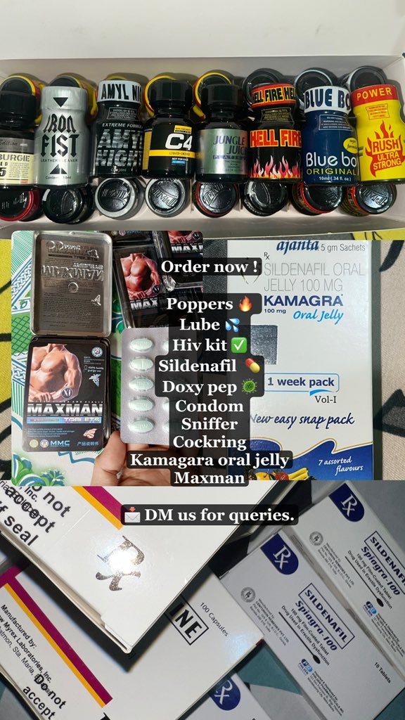 maky68405589's tweet photo. New stock available

📩 DM us for queries.

📲 Tg: https://t.co/mIp2UESQmg
📞 Mobile: 09764979626

✅ Ships Nationwide
✅ Discreet Shipping
✅ Best Price
✅ Authentic Products

#altercebu #altermandaue #poppersph https://t.co/kU14hZkdUh
