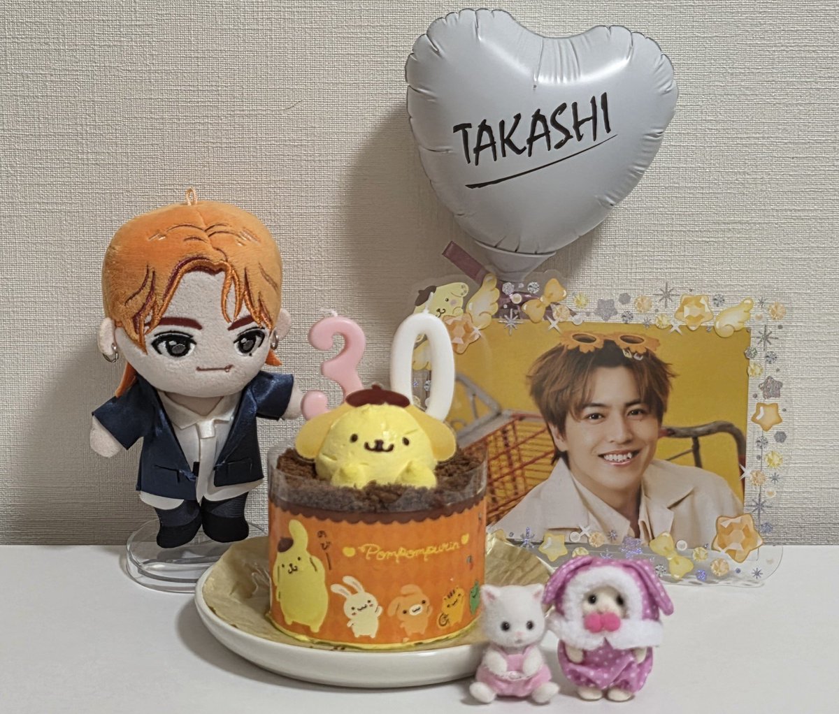 mika1728003's tweet photo. タカシくん
30歳のお誕生日おめでとう🎂
すてきな１年になりますように✨
#HAPPY_TAKASHI_YADAY https://t.co/6Q51EfsGtP