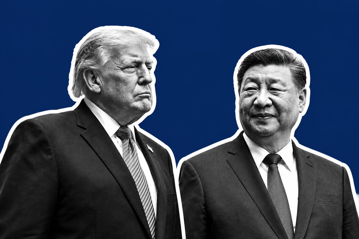 Plus500's tweet photo. One room. Two leaders. Countless market decisions🇺🇸🇨🇳
How are you trading the outcome of the Trump-Xi trade talks?👇
.
*81% of retail investor accounts lose money when trading CFDs with this provider. You should consider whether you can afford to take the high risk of losing your money.