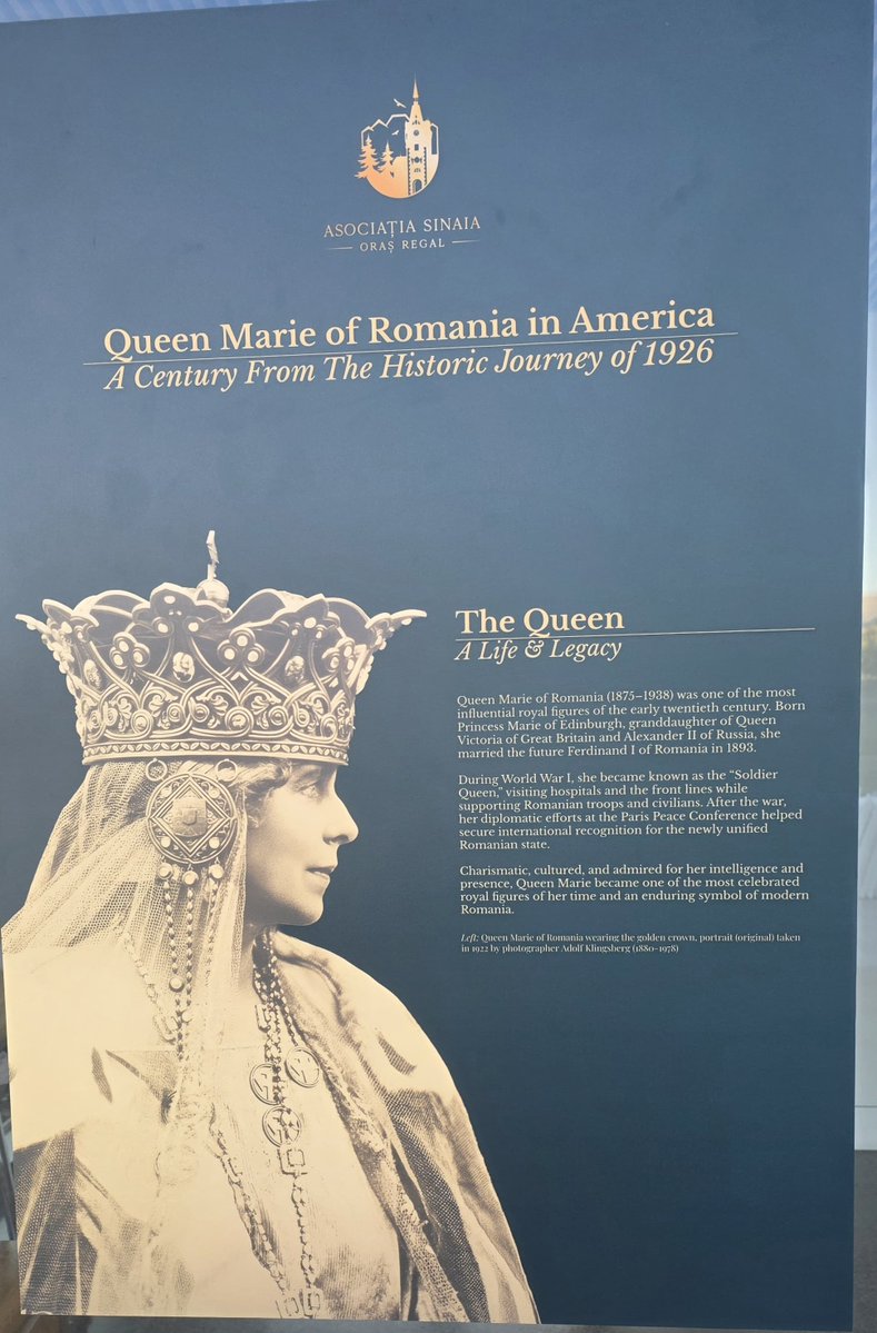 LuciaSava1's tweet photo. 100 years after Queen Marie’s historic visit to t/US, we celebrated at Maryhill Museum of Art a legacy that connects🇷🇴&amp;🇺🇸.
On t/occasion, @eugen_tomac presented t/Order of Cultural Merit to Maryhill Museum recognizing its contribution to preserving&amp;promoting RO cultural heritage. https://t.co/S8z2Q8Gtff